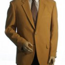 Single Breasted Available In 3 Button Style Jacket Solid Gold Blazer