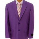 Mens Solid Purple Lavender Blazer