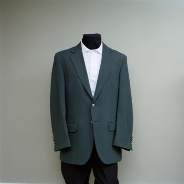 Men'S 2 Button Blazer Forest Green