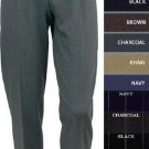 Vittori Super 140'S Wool Premeier Quality Italian Fabric Dress Slacks