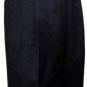 Super Quality Dress Slacks / Trousers Black Pleated Men'S Pants
