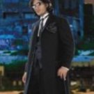 Striking And Unique Men'S Full Length Black Fashion "Zoot Suit" Tuxedo