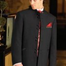 Men'S Banded Collar Mandarin Style Suit In 10 Colors