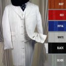 Ton On Ton Shadow Pinstripe Long Zoot Suit In Many Colors