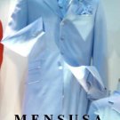 Men'S High Fashion Light Baby Blue Sky Blue Light Blue Long Zoot Suits