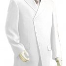 Mens Fashion Zoot Suit White