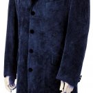 Mens Fashion Velvet Suit Navy