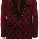 Mens Fashionable Red Zoot Suit