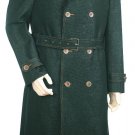 Men'S Stylish Bold Pronounce Olive Long Zoot Suit