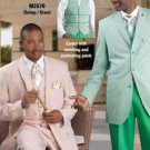 Men'S Seersucker Suit Available In White, Tan, Green, Lavender, Blue & Shrimp