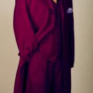 Fashionable Burgundy Men'S Zoot Suit