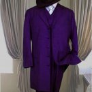 Classic Long Dark Purple Fashion Zoot Suit