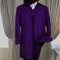 Classic Long Dark Purple Fashion Zoot Suit