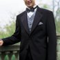Regal Tuxedo Package: Super 140'S Wool 2 Button Tuxedo, Vest, Shirt, Tie