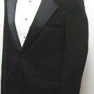 New Mens Two Button Black Tuxedo Suit - Includes Jacket And Pants