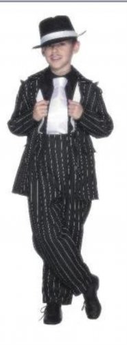 Boy Black & White Stripe Fashion Zoot Suits