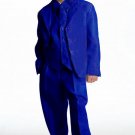 Single Breasted Boy'S Suit Royal Blue