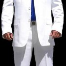 Joun Paul White 3 Buttons Super Cool Lightest Weight Fabric Men'S Suit