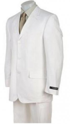 Pure Solid Light Non Wrinckle 3 Buttons Men'S Dress Suits