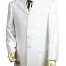 Men'S 3 Buttons Suit White Color