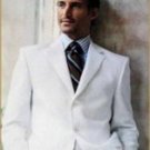 Mens Suit In 3 Button Style  Blend Suit White Or Off White