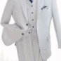 Mens 3Piece Seersuckers Suit