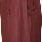Wine Shark Skin Wide Leg Slacks