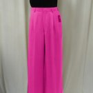 Mens Super 22" Wide-Leg Pleated Baggy Style Dress Pants Pink