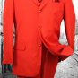 Super 120'S G-Red Solid Color Suit
