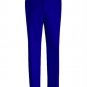 Flat Front Regular Rise Slacks - Royal Blue