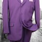 Super 120'S G-Purple Solid Color Suit