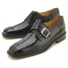 Black Ostrcih Monk Strap