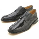 Grey, Genuine Ostrich Leg By Belvedere