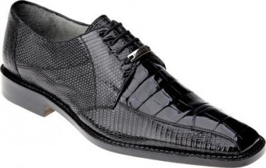 Belvedere Alcamo - Black Alligator/Lizard