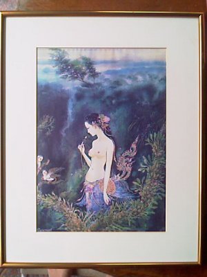 Mythical female bird with a human head