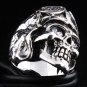 WW2 AXIS AVAITOR PILOT ARMY MILITARY 925 SILVER RING