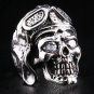 WW2 AXIS AVAITOR PILOT ARMY MILITARY 925 SILVER RING