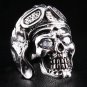 WW2 AXIS AVAITOR PILOT ARMY MILITARY 925 SILVER RING