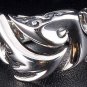 TRIBAL BLADE TATTOO 925 STERLING SILVER MENS BAND RING
