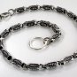 ROLLER 925 STERLING SILVER MEN'S WALLET CHAIN NEW