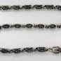 ROLLER 925 STERLING SILVER MEN'S WALLET CHAIN NEW