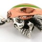RASTA BOB MARLEY REGGAE STERLING SILVER PENDANT NEW