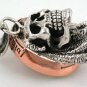 RASTA BOB MARLEY REGGAE STERLING SILVER PENDANT NEW