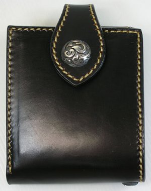 GENUINE COWHIDE LEATHER WESTERN MENS WALLET NEW