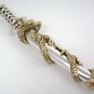 YELLOW GOLD DRAGON SWORD STERLING SILVER PENDANT NEW