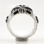 CELTIC CROSS SOLID 925 STERLING SILVER MENS BAND RING