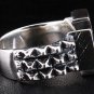 THORN MALTESE IRON CROSS STERLING SILVER RING Sz 13.5