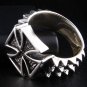 THORN MALTESE IRON CROSS STERLING SILVER RING Sz 13.5