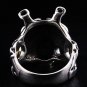 GAS MASK .925 STERLING SILVER MENS RING NEW