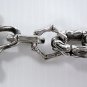 MUSCLE BONE 925 STERLING SILVER CHAIN BRACELET NEW